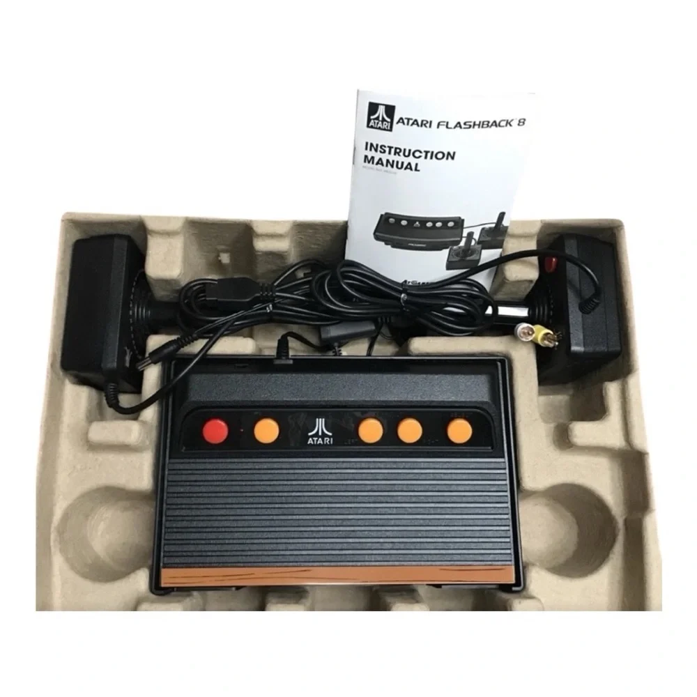 Atari Flashback 8 Console - Black and Orange